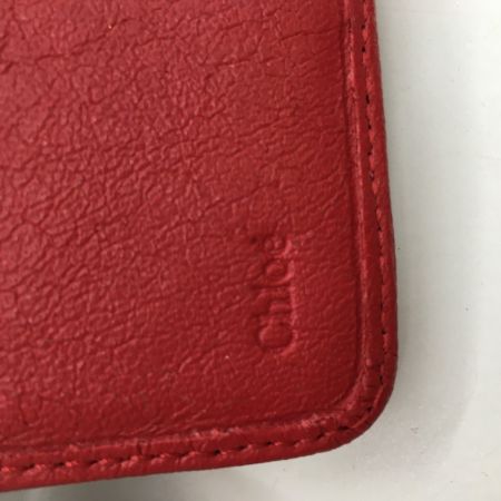  Chloe クロエ エデン レザー フリッジ二つ折り 財布 ウォレット  ブラウン