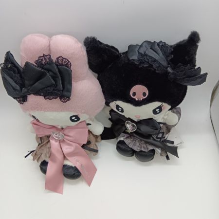  sanrio サンリオ 秘密のメロクロ マイメロディ クロミ セット ぬいぐるみ