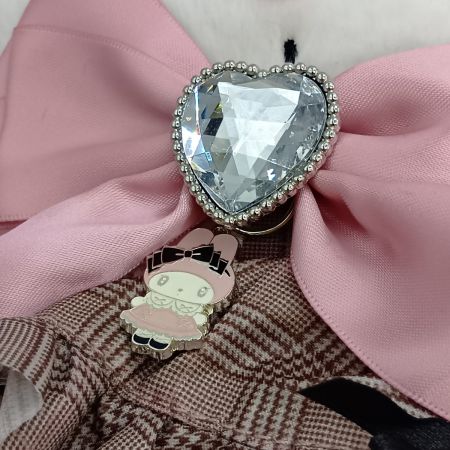  sanrio サンリオ 秘密のメロクロ マイメロディ クロミ セット ぬいぐるみ