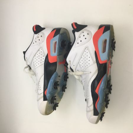  NIKE ナイキ エアジョーダン6  ロー ゴルフ  ホワイト  インフラレッド
