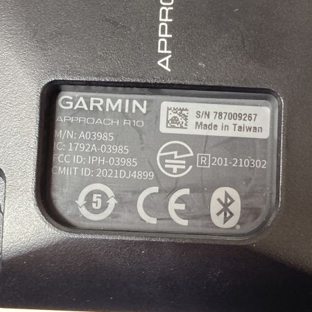  GARMIN ガーミン APPROACH R10 ゴルフ用 ポータブル弾道測定器 ゴルフシュミレーター 通電のみ確認