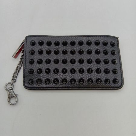  Christian Louboutin クリスチャンルブタン フラグメントケース コインケース カードケース スタッズ ブラック