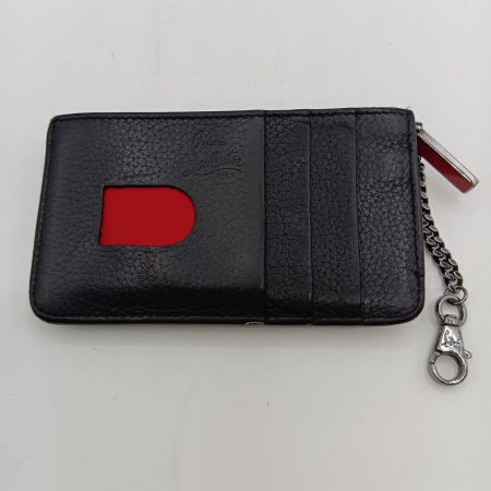  Christian Louboutin クリスチャンルブタン フラグメントケース コインケース カードケース スタッズ ブラック
