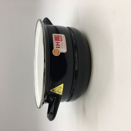  DEAN & DELUCA キャセロールL ブラック 18cm