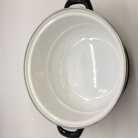  DEAN & DELUCA キャセロールL ブラック 18cm