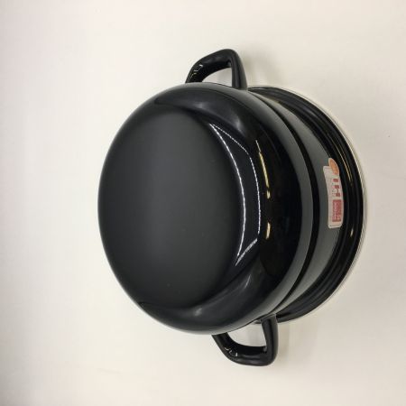  DEAN & DELUCA キャセロールL ブラック 18cm