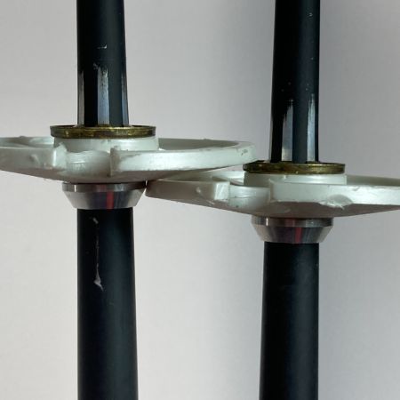  KIZAKI キザキ スキーストック プロシードTLアルミ KPAH-9010 ブラック 100-125cm 伸縮式 2本セット