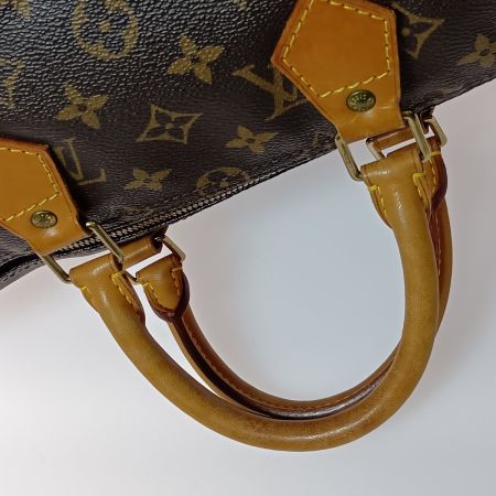  LOUIS VUITTON ルイヴィトン モノグラム スピーディ35 ボストンバッグ M41524 ブラウン