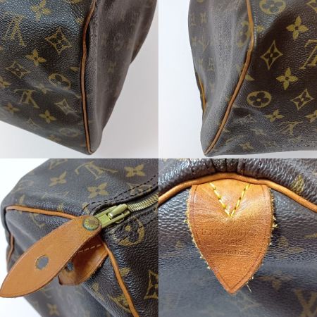  LOUIS VUITTON ルイヴィトン モノグラム スピーディ35 ボストンバッグ M41524 ブラウン