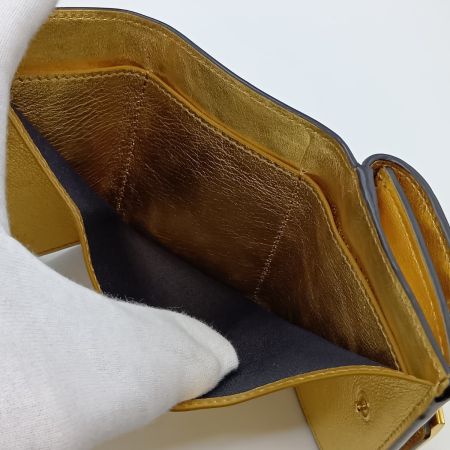  FENDI フェンディ ズッカ コンパクトウォレット 3つ折り財布 8M0395 ゴールド