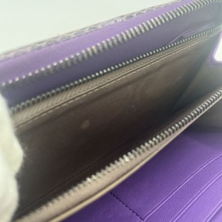  BOTTEGA VENETA ボッテガヴェネタ イントレチャート パイソン 財布 SG3594B パープル
