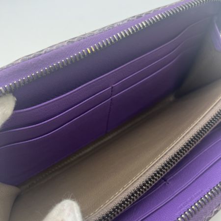  BOTTEGA VENETA ボッテガヴェネタ イントレチャート パイソン 財布 SG3594B パープル