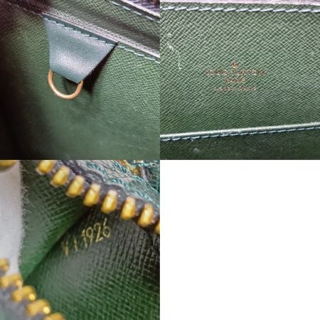  LOUIS VUITTON ルイヴィトン タイガ ポルトドキュマン ロザン ビジネスバッグ M30054 グリーン ショルダー欠品