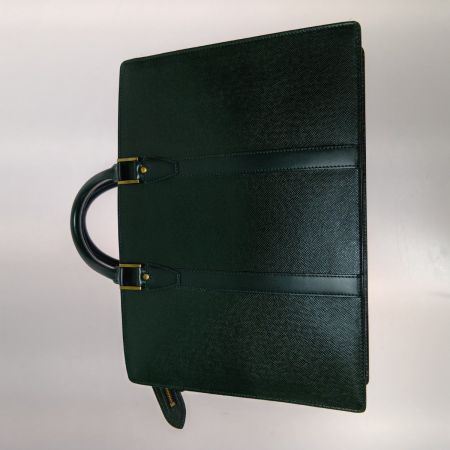  LOUIS VUITTON ルイヴィトン タイガ ポルトドキュマン ロザン ビジネスバッグ M30054 グリーン ショルダー欠品