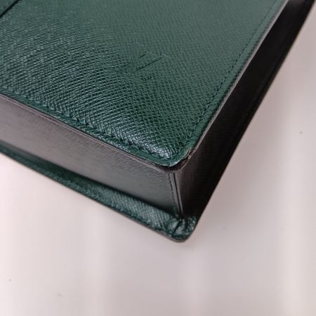  LOUIS VUITTON ルイヴィトン タイガ ポルトドキュマン ロザン ビジネスバッグ M30054 グリーン ショルダー欠品