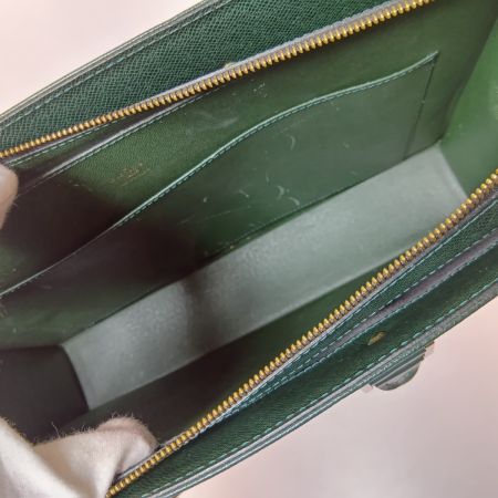  LOUIS VUITTON ルイヴィトン タイガ ポルトドキュマン ロザン ビジネスバッグ M30054 グリーン ショルダー欠品