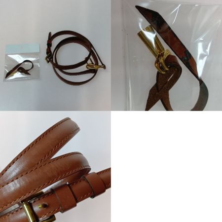  LOUIS VUITTON ルイヴィトン モノグラム モンソー26 ハンドバッグ M51187 ブラウン ストラップ付 内部ベタ付有