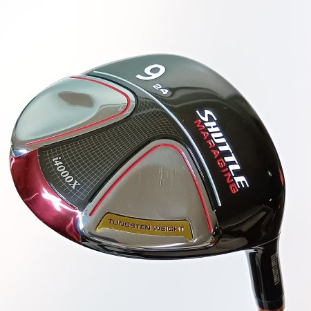  maruman マルマン SHUTTLE i4000X 9FW 24° フェアウェイウッド カバー付 WLT TYPE-08F R