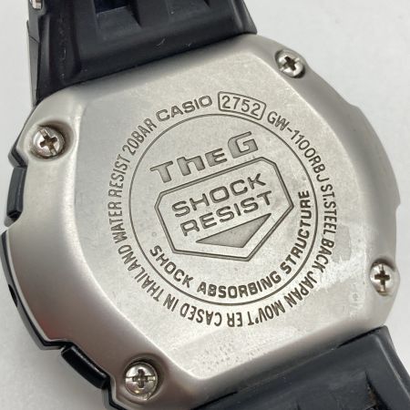  CASIO カシオ 電波ソーラー メンズ 腕時計 本体のみ GW-1100RBJ