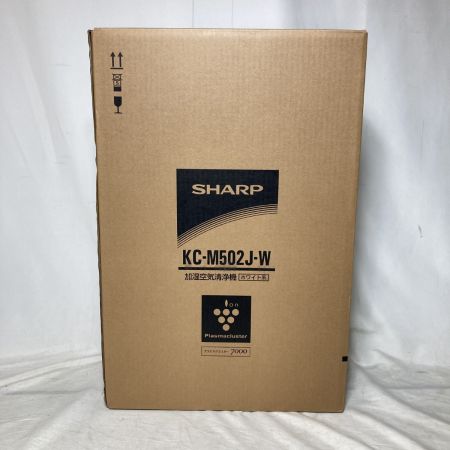  SHARP シャープ プラズマクラスター 加湿空気清浄機 KC-M502J-W