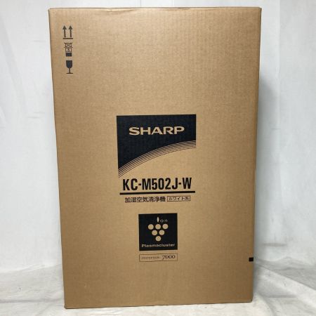  SHARP シャープ プラズマクラスター 加湿空気清浄機 KC-M502J-W