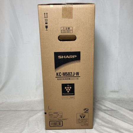 SHARP シャープ プラズマクラスター 加湿空気清浄機 KC-M502J-W