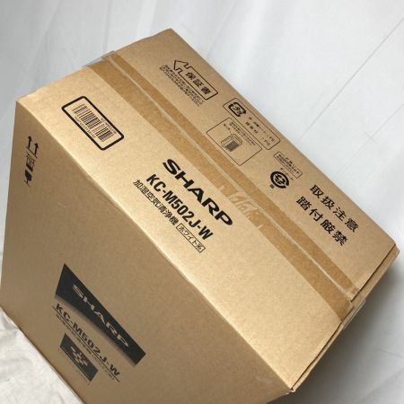  SHARP シャープ プラズマクラスター 加湿空気清浄機 KC-M502J-W