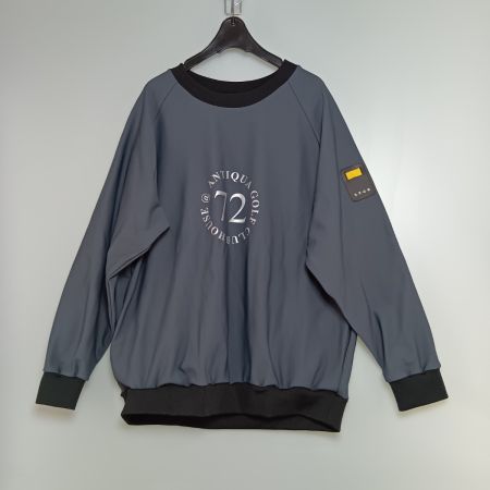   ANTIQUA GOLF×STCH トップス レディース サイズML ゴルフウェア ZST-00083 グレー