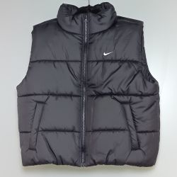 ◎◎ NIKE ナイキ スポーツウェア クラシック パファー Therma-FIT ルーズ ベスト Lサイズ FZ5923-010 ブラック Bランク