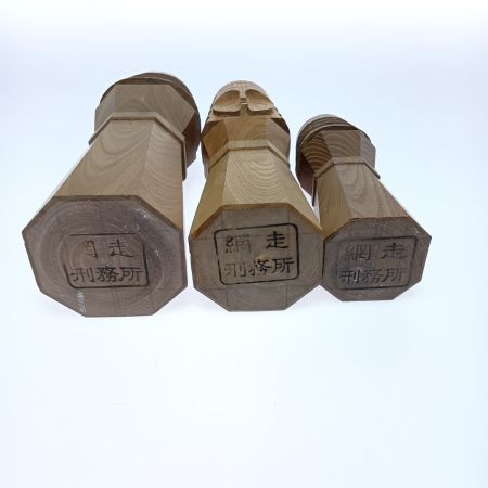   網走刑務所 ニポポ人形 木目込人形 9体セット 木彫り アイヌ