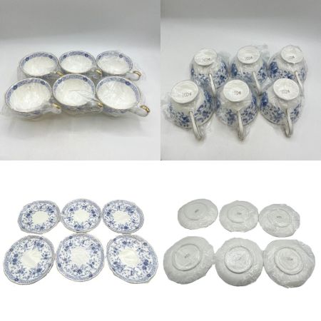  NARUMI ナルミ  ミラノブルー コレクション カップ&ソーサー 6客セット