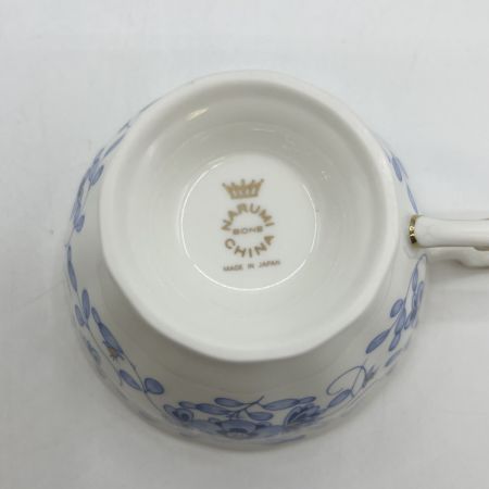  NARUMI ナルミ  ミラノブルー コレクション カップ&ソーサー 6客セット