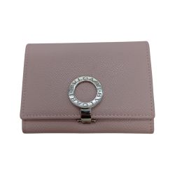 ◎◎ BVLGARI ブルガリ ブルガリブルガリ 名刺入れ カードケース 30421 ピンク Bランク