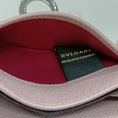  BVLGARI ブルガリ ブルガリブルガリ 名刺入れ カードケース 30421 ピンク