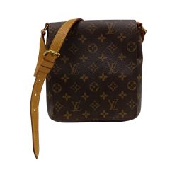 ◎◎ LOUIS VUITTON ルイヴィトン モノグラム ミュゼット・サルサ ショルダーバッグ M51258 ブラウン Cランク
