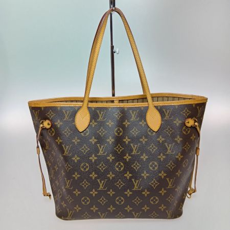  LOUIS VUITTON ルイヴィトン モノグラム ネヴァーフルMM トートバッグ M46975 ブラウン ポーチ欠品