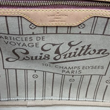  LOUIS VUITTON ルイヴィトン モノグラム ネヴァーフルMM トートバッグ M46975 ブラウン ポーチ欠品