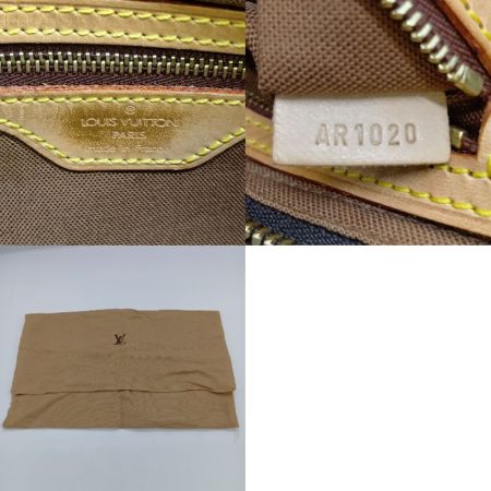  LOUIS VUITTON ルイヴィトン モノグラム トロター ショルダーバッグ M51240 ブラウン