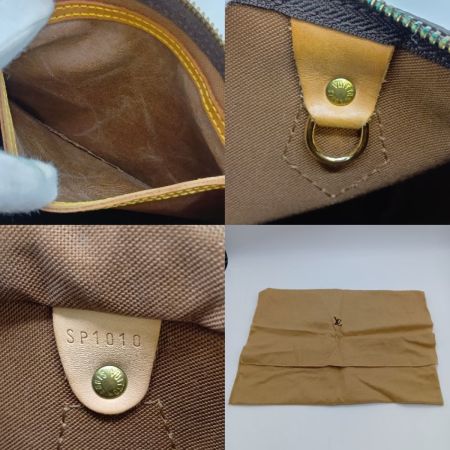  LOUIS VUITTON ルイヴィトン モノグラム スピーディ25 ボストンバッグ M41528 ブラウン