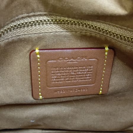  COACH コーチ シグネチャー フィールドバケット 2WAY ショルダーバッグ 巾着 C4693 スカイブルー