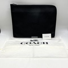  COACH コーチ クラッチバッグ C3143 ブラック Bランク