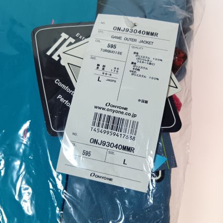  ONYONE オンヨネ スキー スキーウェア 上下セット サイズL ブルー x ピンク