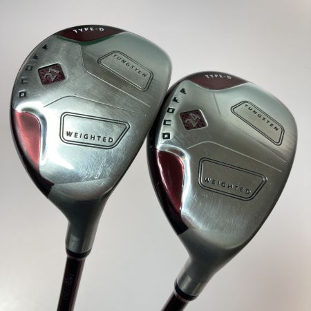  ONOFF オノフ TYPE-D 21° 24° ユーティリティ 2本セット SMOOTH KICK MP-512U S