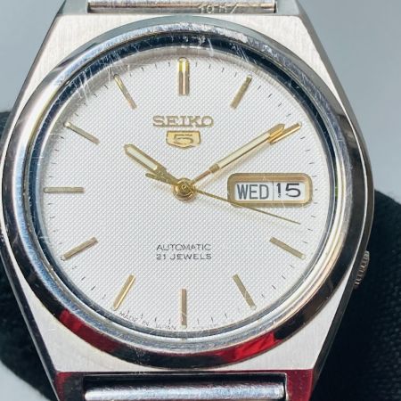 SEIKO セイコー 5 ファイブ 自動巻き 腕時計 キズ多 7S26-8760