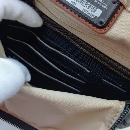  TUMI トゥミ Alpha ポケットバッグ スモール ショルダーバッグ 22110ES2E ブラウン