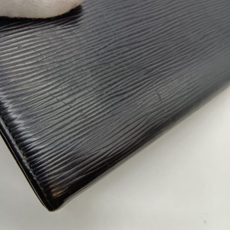  LOUIS VUITTON ルイヴィトン エピ ポルトフォイユ・サラ 長財布 M63742 ブラック