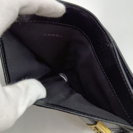  FENDI フェンディ 2つ折り財布 ブラック
