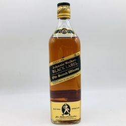 ◎◎ Johnnie Walker ジョニーウォーカー BLACK LABEL EXTRA SPECIAL スコッチ ウイスキー 750ml 43% 沈殿物有 Sランク 未開栓
