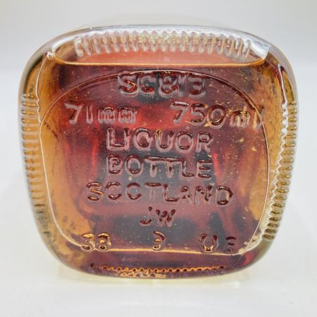  Johnnie Walker ジョニーウォーカー BLACK LABEL EXTRA SPECIAL スコッチ ウイスキー 750ml 43% 沈殿物有 未開栓