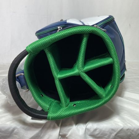  TRANS CONTINENTS トランスコンチネンツ キャディバッグ 9型 5分割 3.55kg ホワイト x ネイビー